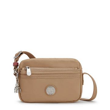 Kipling Abanu Slim Crossbody Táska Bézs | HU 1033TC